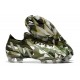 adidas Predator Edge.1 FG Low Cut Crystal Focus Oliva Plateado Metálico Magic Lima