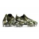 adidas Predator Edge.1 FG Low Cut Crystal Focus Oliva Plateado Metálico Magic Lima