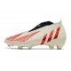 Zapatillas adidas Predator Edge+ FG Off Blanco Rojo Dorado Metálico