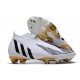 Zapatillas adidas Predator Edge+ FG Blanco Negro Oro