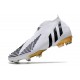 Zapatillas adidas Predator Edge+ FG Blanco Negro Oro