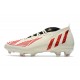 adidas Predator Edge.1 FG Off Blanco Rojo Dorado Metálico