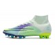 Nike Mercurial Superfly 8 Elite AG-Pro Dream Speed Barely Verde Volt Morado Eléctrico