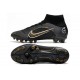 Nike Mercurial Superfly 8 Elite AG-Pro Negro Dorado Metalizado Plateado Metalizado