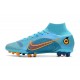 Nike Mercurial Superfly 8 Elite AG-Pro Azul Láser Naranja Marina