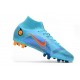 Nike Mercurial Superfly 8 Elite AG-Pro Azul Láser Naranja Marina