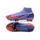 Nike Mercurial Superfly 8 Elite AG-Pro Mbappe Lila Claro Plateado Metalizado