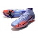 Nike Mercurial Superfly 8 Elite AG-Pro Mbappe Lila Claro Plateado Metalizado