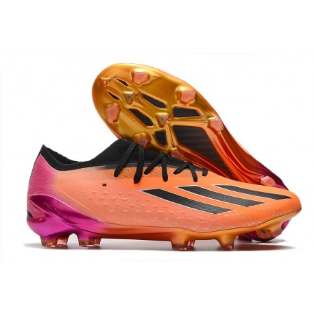 adidas Botas Futbol X Speedportal.1 FG Naranja Negro