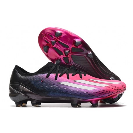 adidas Botas Futbol X Speedportal.1 FG Rosa Negro Blanco