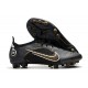 Nike Mercurial Vapor 14 Elite AG-PRO Negro Dorado Metalizado Plateado Metalizado