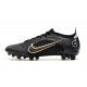 Nike Mercurial Vapor 14 Elite AG-PRO Negro Dorado Metalizado Plateado Metalizado