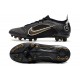 Nike Mercurial Vapor 14 Elite AG-PRO Negro Dorado Metalizado Plateado Metalizado