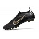 Nike Mercurial Vapor 14 Elite AG-PRO Negro Dorado Metalizado Plateado Metalizado