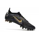 Nike Mercurial Vapor 14 Elite AG-PRO Negro Dorado Metalizado Plateado Metalizado