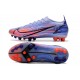 Nike Mercurial Vapor 14 Elite AG Mbappe Lila Claro Plateado Metalizado