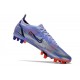 Nike Mercurial Vapor 14 Elite AG Mbappe Lila Claro Plateado Metalizado