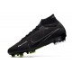 Nike Zoom Mercurial Superfly 9 Elite FG Negro DK Gris Blanco Voltio