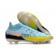 Botas Nike Phantom GT2 Elite DF FG Hielo Glaciar Negro Amarillo Strike