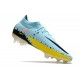 Botas Nike Phantom GT2 Elite DF FG Hielo Glaciar Negro Amarillo Strike