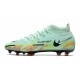 Bota Nike Phantom GT2 Elite DF FG Menta Espuma Oscuro Azul Ghost Verde