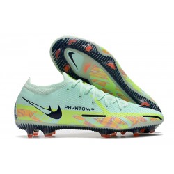 Nike Phantom GT 2 Elite FG Menta Espuma Oscuro Azul Ghost Verde