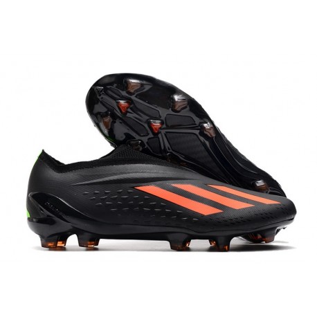 Zapatos adidas X Speedportal+ FG Negro Rojo Solar Verde