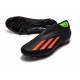 Zapatos adidas X Speedportal+ FG Negro Rojo Solar Verde