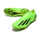 Zapatos adidas X Speedportal+ FG Solar Verde Negro Amarillo Solar