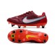 Nike Tiempo Legend IX Elite SG Pro AC Hombre Rojo Blanco Mystic Hibiscus