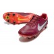 Nike Tiempo Legend IX Elite SG Pro AC Hombre Rojo Blanco Mystic Hibiscus