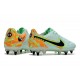 Nike Tiempo Legend IX Elite SG Pro AC Hombre Verde Negro Naranja