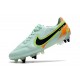 Nike Tiempo Legend IX Elite SG Pro AC Hombre Verde Negro Naranja