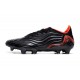 Bota Futbol adidas Copa Sense.1 FG Negro Rojo Team Solar Verde