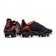 Bota Futbol adidas Copa Sense.1 FG Negro Rojo Team Solar Verde