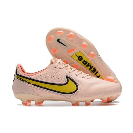 Bota Nike Tiempo Legend IX Elite FG Guava Hielo Amarillo Strike