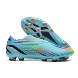 Zapatos adidas X Speedportal+ FG Transparente Agua Rojo Azul