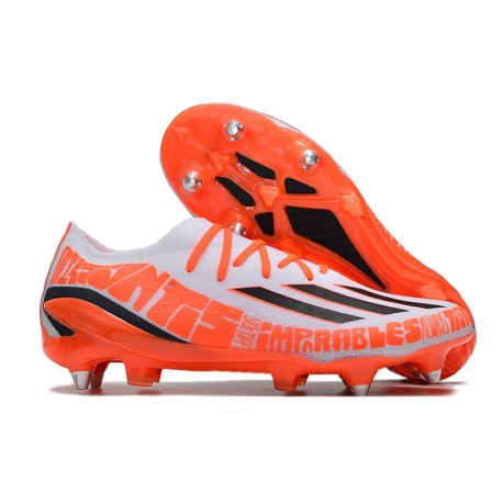 adidas Botas Futbol X Speedportal.1 SG Blanco Naranja Negro