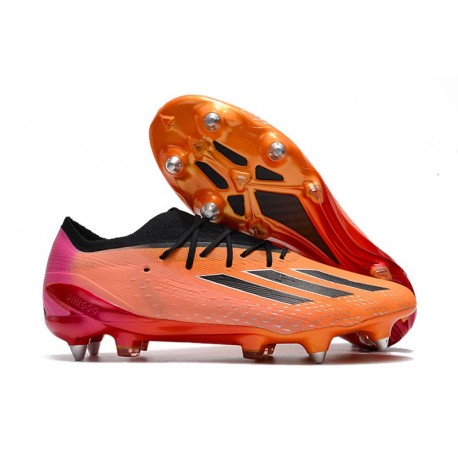 adidas Botas Futbol X Speedportal.1 SG Naranja Negro