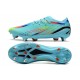 adidas Botas Futbol X Speedportal.1 SG Transparente Agua Rojo Azul