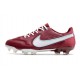 Bota Nike Tiempo Legend IX Elite FG Team Rojo Blanco Mystic Hibiscus