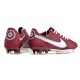 Bota Nike Tiempo Legend IX Elite FG Team Rojo Blanco Mystic Hibiscus