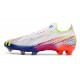 adidas Predator Edge.1 FG Low Cut Blanco Amarillo Solar Azul