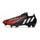 adidas Predator Edge.1 FG Low Cut Negro Blanco Rojo