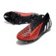 adidas Predator Edge.1 FG Low Cut Negro Blanco Rojo