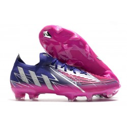 adidas Predator Edge.1 FG Low Morado Plateado Metálico Team Rosa 2