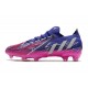 adidas Predator Edge.1 FG Low Morado Plateado Metálico Team Rosa 2