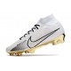 Nuevo Nike Zoom Mercurial Superfly 9 Elite FG Blanco Oro Negro