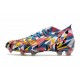 adidas Predator Edge.1 FG Geometric Bright Azul Team Amarillo Rojo Solar