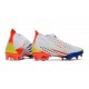 adidas Predator FIFA World Cup Qatar 2022 Edge.1 FG Blanco Amarillo Solar Azul